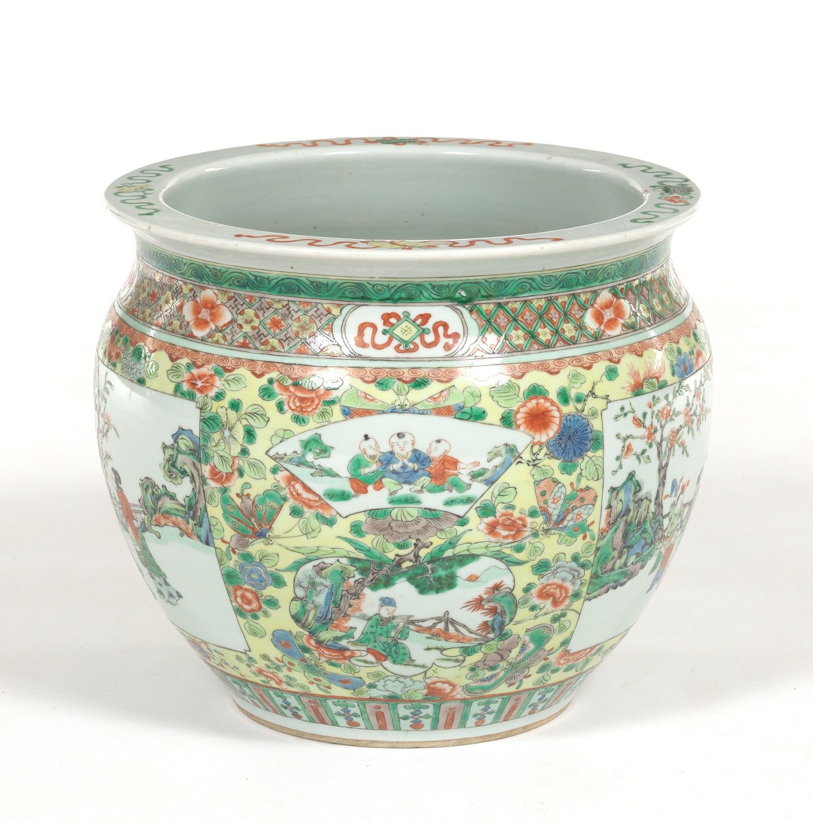 Chinese Ceramic Jardiniere - Image 2 of 8