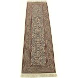 Semi-Antique Fine Hand Knotted Kayseri Runner