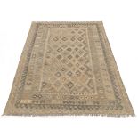 Fine Hand Knotted Kilim Village Carpet