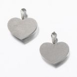 A Pair of Heart-Shape Earrings