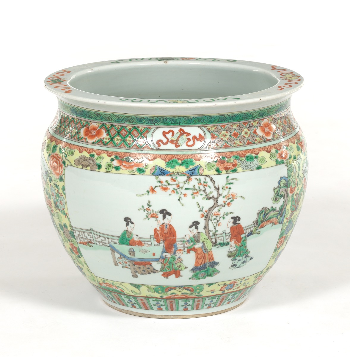 Chinese Ceramic Jardiniere - Image 3 of 8