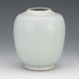 Chinese Celadon Glazed Jar