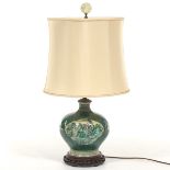 Chinese Vase Converted to Table Lamp