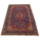 Semi-Antique Very Fine Hand Knotted Tabriz Carpet