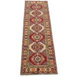 Antique Very Fine Hand Knotted Kazak Runner