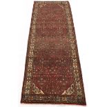 Semi-Antique Very Fine Hand Knotted Zanjan Runner