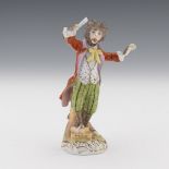 Dresden Porcelain Music Hoffmeister Cabinet Figurine, Early 20th Century