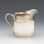 Tiffany & Co. Aesthetic Movement Sterling Silver Milk Jug, dated 1880