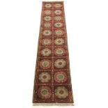 Fine Hand Knotted Qum (Ghum) Runner