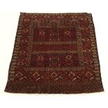 Antique Very Fine Hand Knotted Turkoman Carpet, ca. 1910's/20's