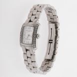 Baume & Mercier Stainless Steel and Diamond Watch