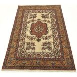 Very Fine Semi-Antique Hand Knotted Tabriz Carpet