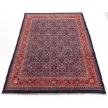 Semi-Antique Very Fine Hand Knotted Mahal Carpet