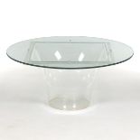 Mid-Century Modern Lucite Terrarium Coffee Table