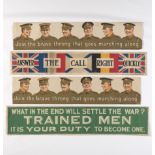 WWI British Small Banner Posters