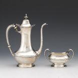 Frank M. Whiting Co. Coffee Pot and Sugar Bowl