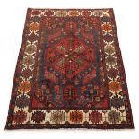 Semi-Antique Very Fine Hand Knotted Bakhtiari Carpet