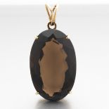 Ladies' Smoky Quartz Pendant