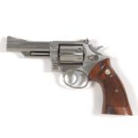 Early Production Model 66 S & W Stainless Sight .357 Magnum