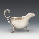 Tuttle Sterling Silver Sauce Boat, dated 1930