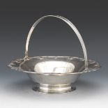Tiffany & Co. Art Deco Centerpiece Basket with Handle, ca. 1907-1947