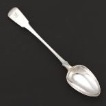 George III Sterling Silver Stuffing Spoon, by Solomon Hougham, dated 1813