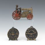 Arcade Fordson Tractor with Two Clock Banks