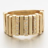 Ladies' Andy G Gold and Diamond Designers' Band