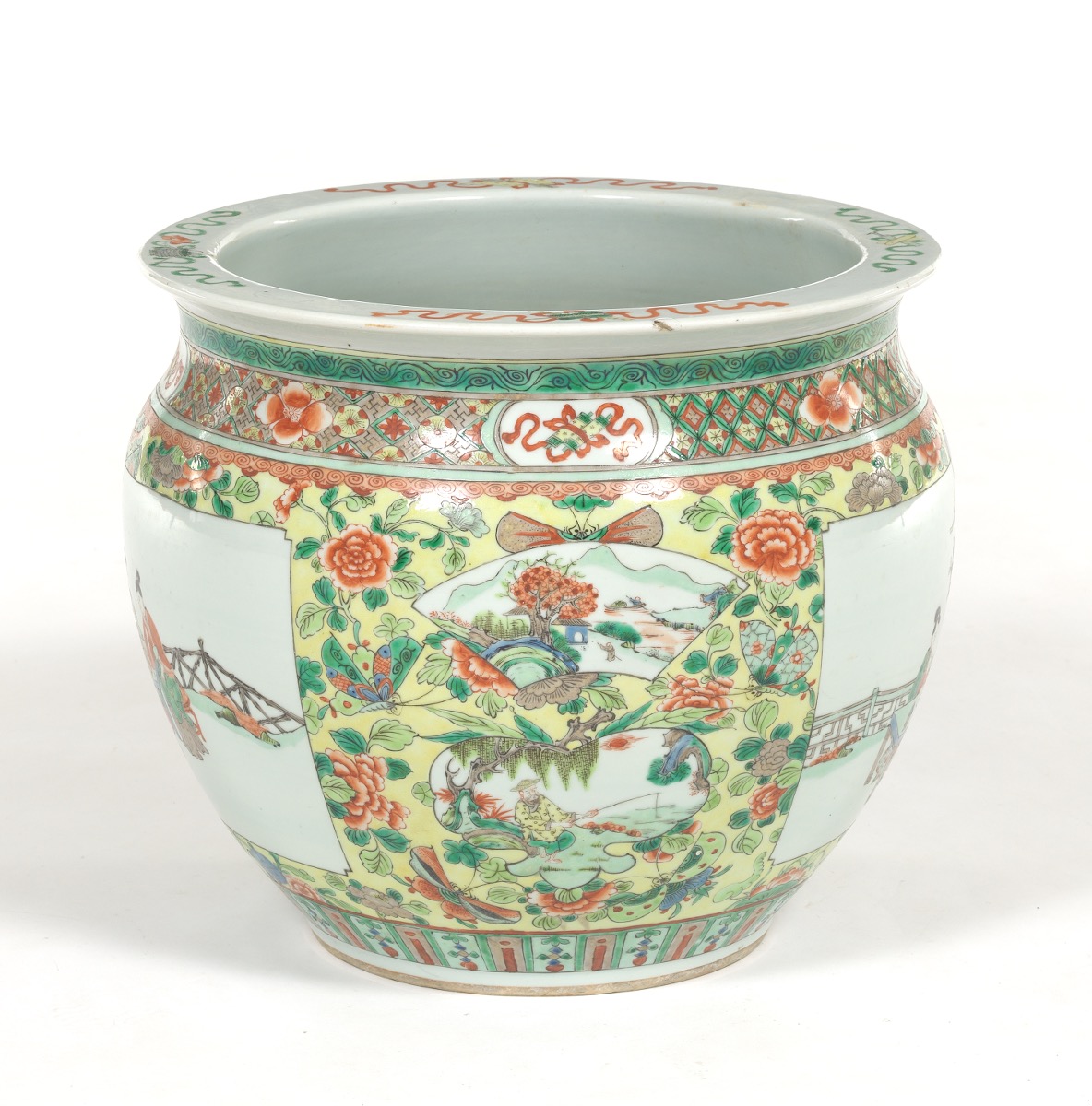 Chinese Ceramic Jardiniere - Image 4 of 8