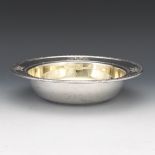 Art Deco Dominick & Haff Sterling Gold Wash Silver Centerpiece Bowl, dated 1926