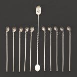 Taxco Sterling Sipper Spoons