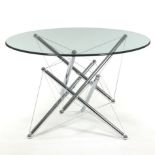 Theodore Waddell for Cassina Atomic Chrome Dining Table