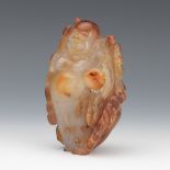 Carved Agate Buddha