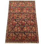 Rare Semi-Antique Fine Hand Knotted Bakhtiari Carpet