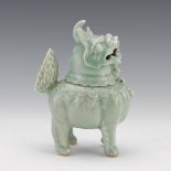 Celadon Glazed Bixie Censer