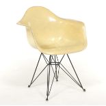 Charles Eames Fiberglass Armchair, for Herman Miller, ca. 1950's