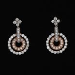 Ladies' Diamond Pendant Earrings