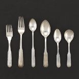 Georg Jensen Flatware Set "Perle" Pattern