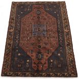 Semi-Antique Very Fine Hand Knotted Northwest Persian Carpet