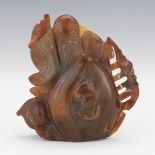 Carved Agate Scholar