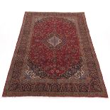 Fine Semi-Antique Hand Knotted Kashan Carpet