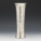 Tiffany & Co. Art Deco Sterling Silver Vase, ca. 1907-1947