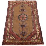 Near Antique Very Fine Hand Knotted North West Persian Carpet, ca. 1950's