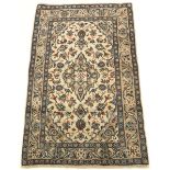 Semi-Antique Very Fine Hand Knotted Kashan Carpet