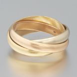 Trinity Les Must de Cartier Tri-Color 18k Gold Intertwined Bands