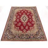 Semi-Antique Fine Hand Knotted Lavar Kerman Carpet