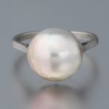 Natural Pearl Ring, GIA Report