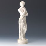 Parian Porcelain Figurine "Meditation"