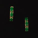 Pair of Jadeite Earrings