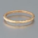 Tiffany & Co. Rose Gold Hammered Band